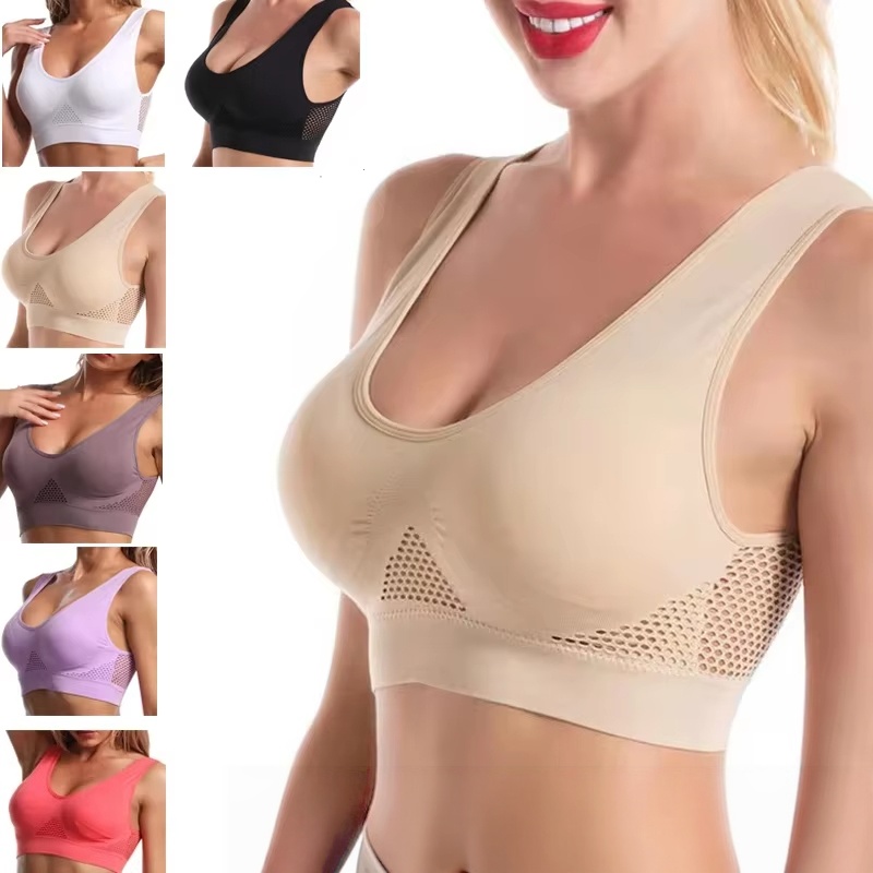 Seamless Underwear Women - Soutien-gorge de sport grande taille pour