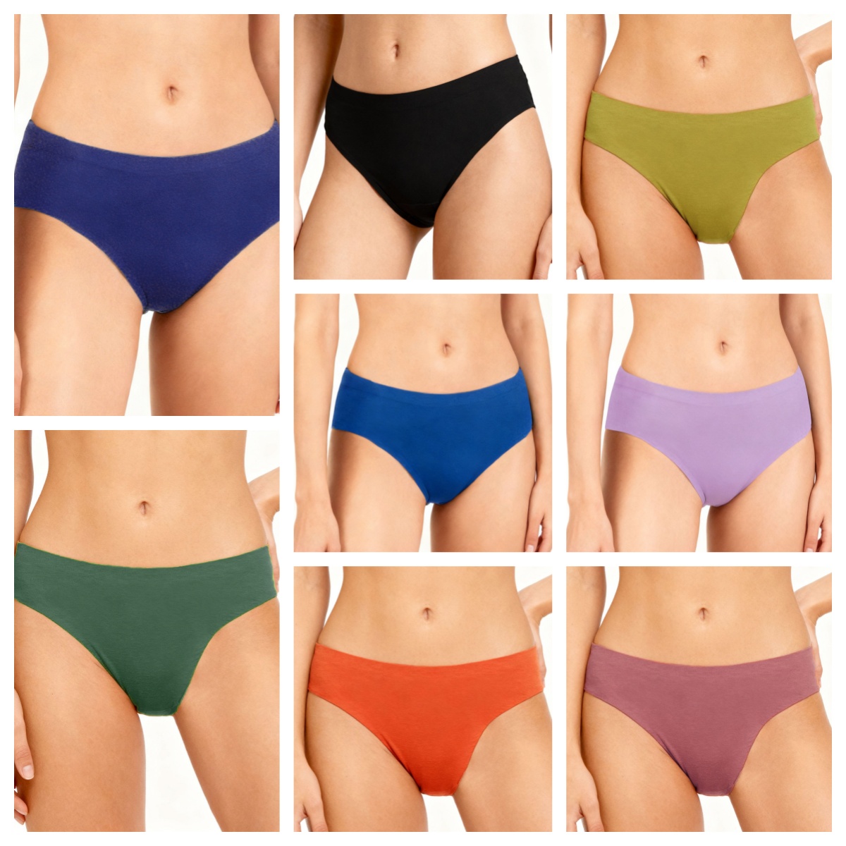 Seamless Underwear Women - Culottes menstruelles sans couture Zeriluna, douces,