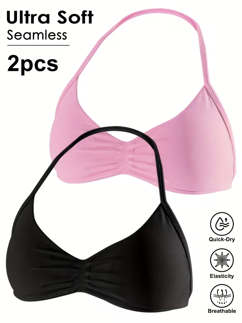 Sports Bra High Impact - Lot de 2 débardeurs de sport