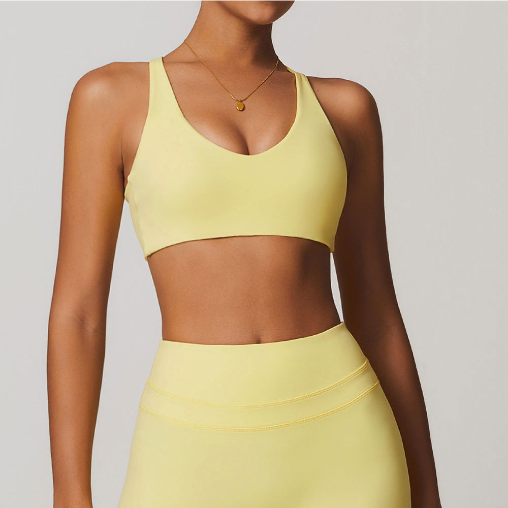 Sports Bra High Impact - JUREN-Soutien-gorge de sport pour femme, soutien-gorge