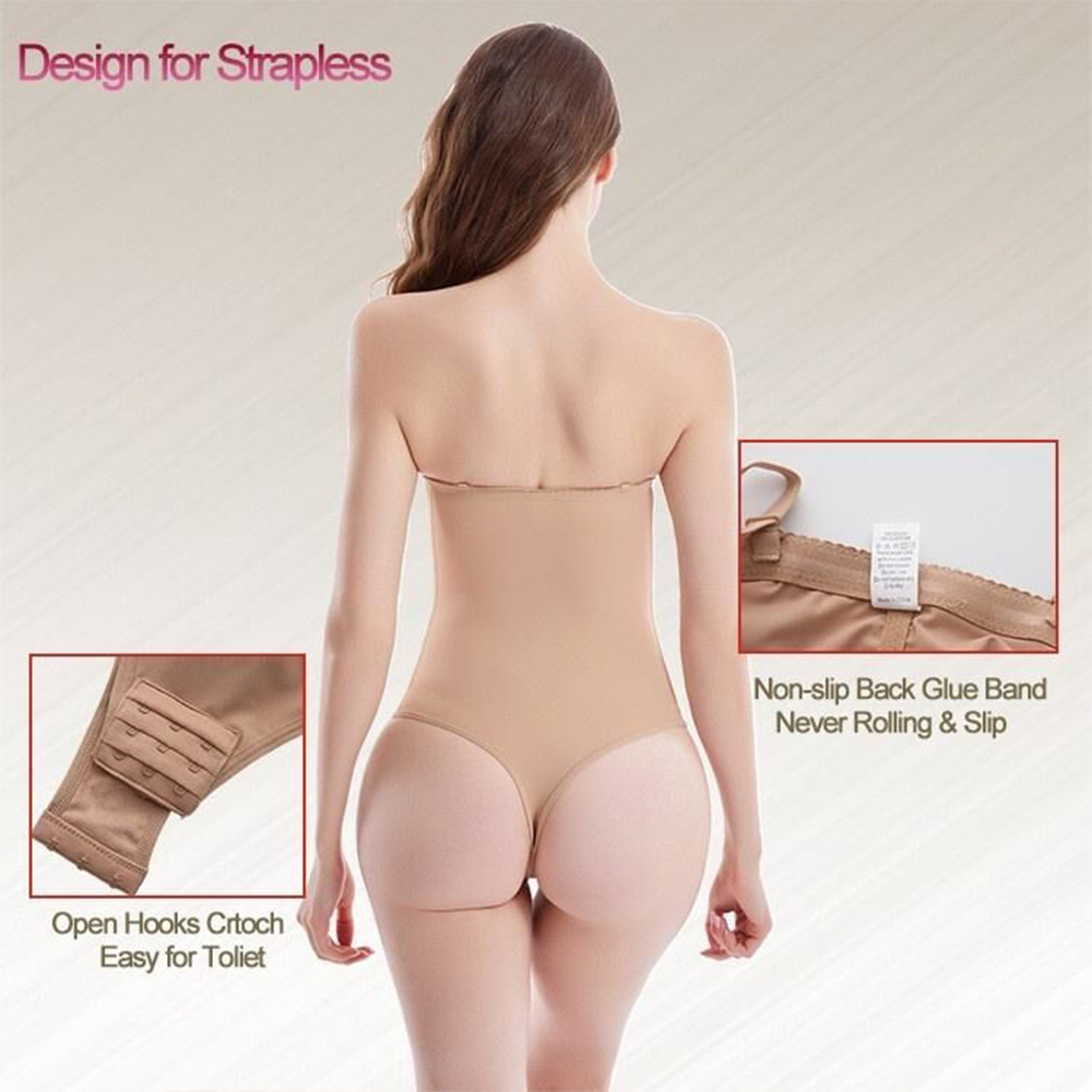 Sans bretelles Invisible ventr - Shapewear Bodysuit Firm avis et prix