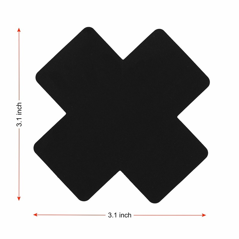 STOCK américain 20 pièces noir - Nipple Cover Pasties avis et prix