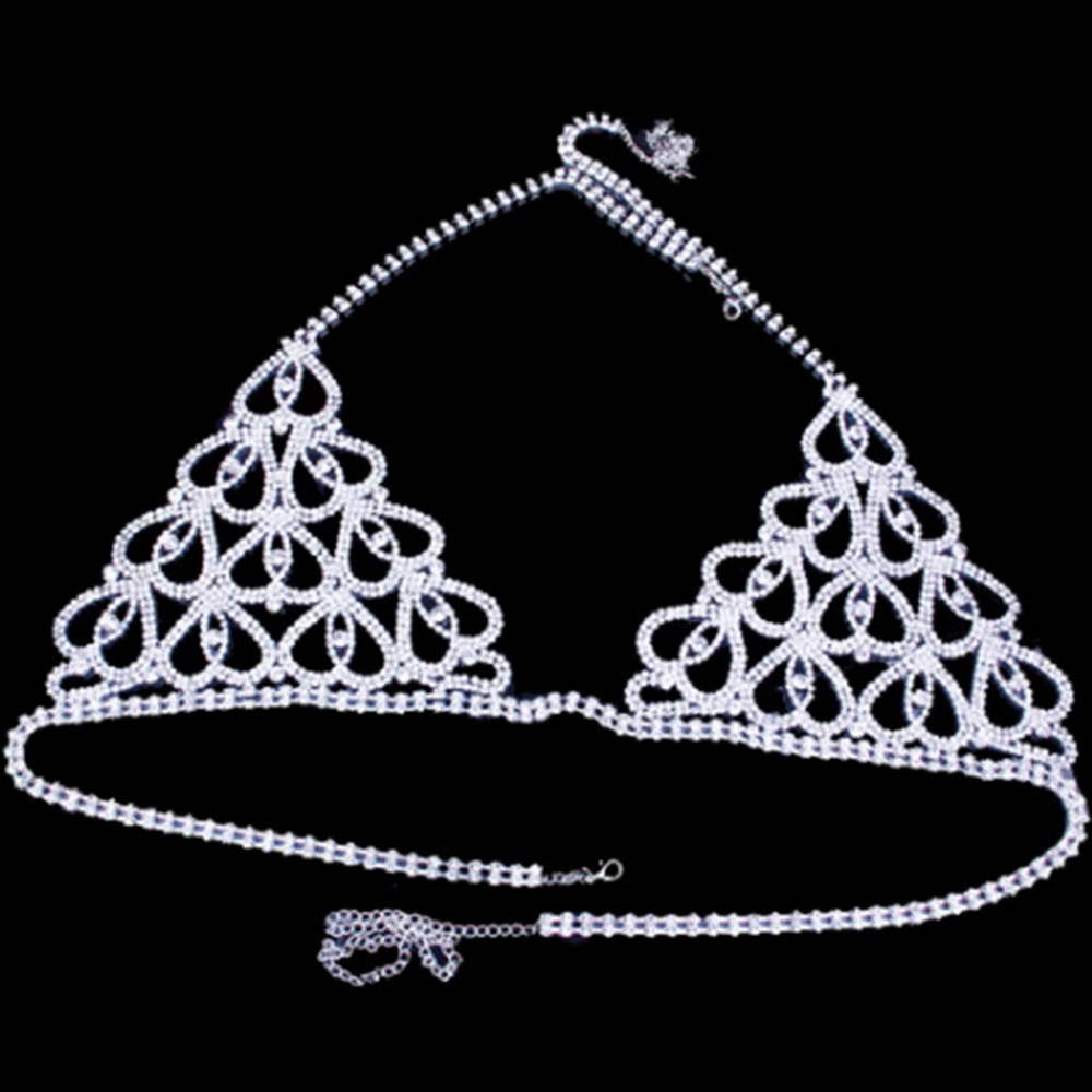 Mode strass coeur soutien-gorg - Thong Bikini Women avis et prix